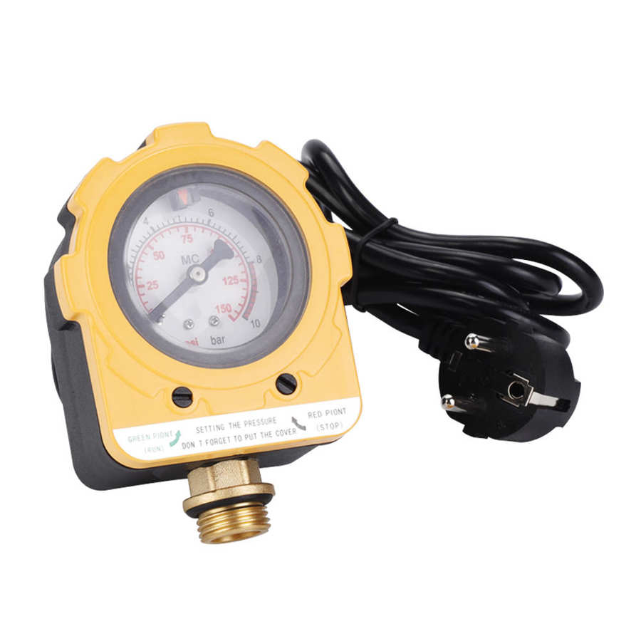 220V 10Bar Automatic Water Pump Pressure Controller Electronic Adjustable Switch