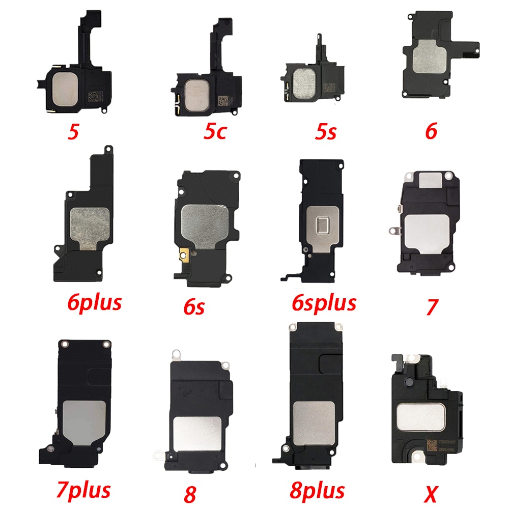 1 stk høyttaler til iphone 5 5c 5s 6 6s 7 8 8 Plus x ringetone høyttaler sommer lyd erstatning