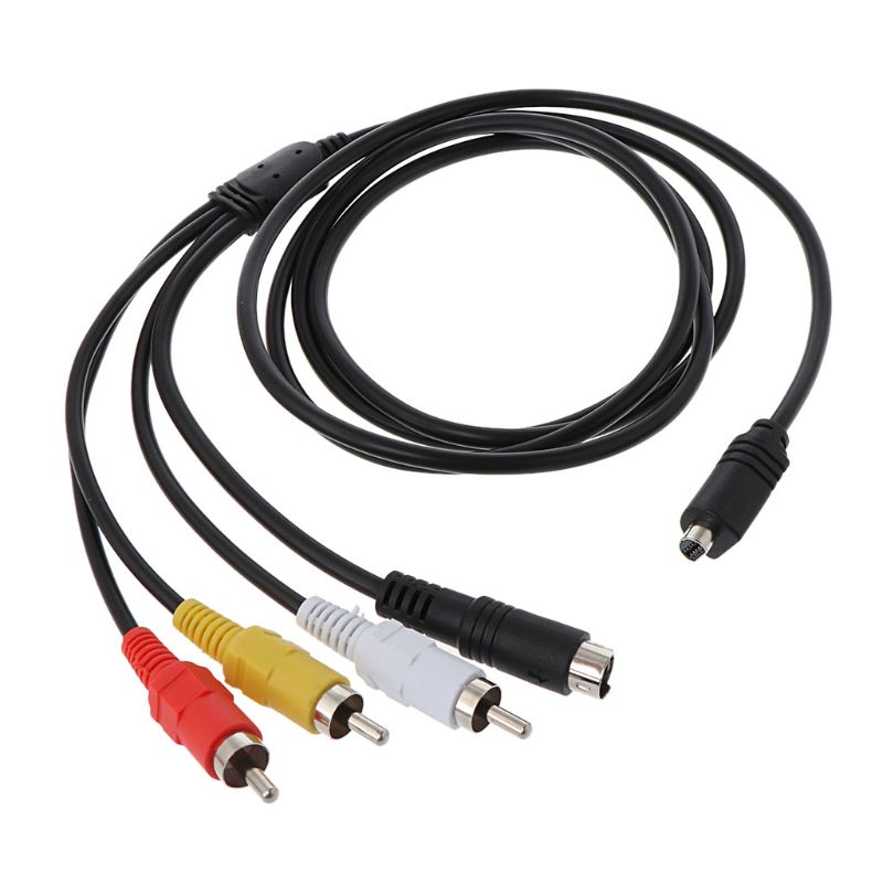 VMC-15FS A/V TV Out Audio Video Cable for Sony Camcorder Handycam DCR Series H05A