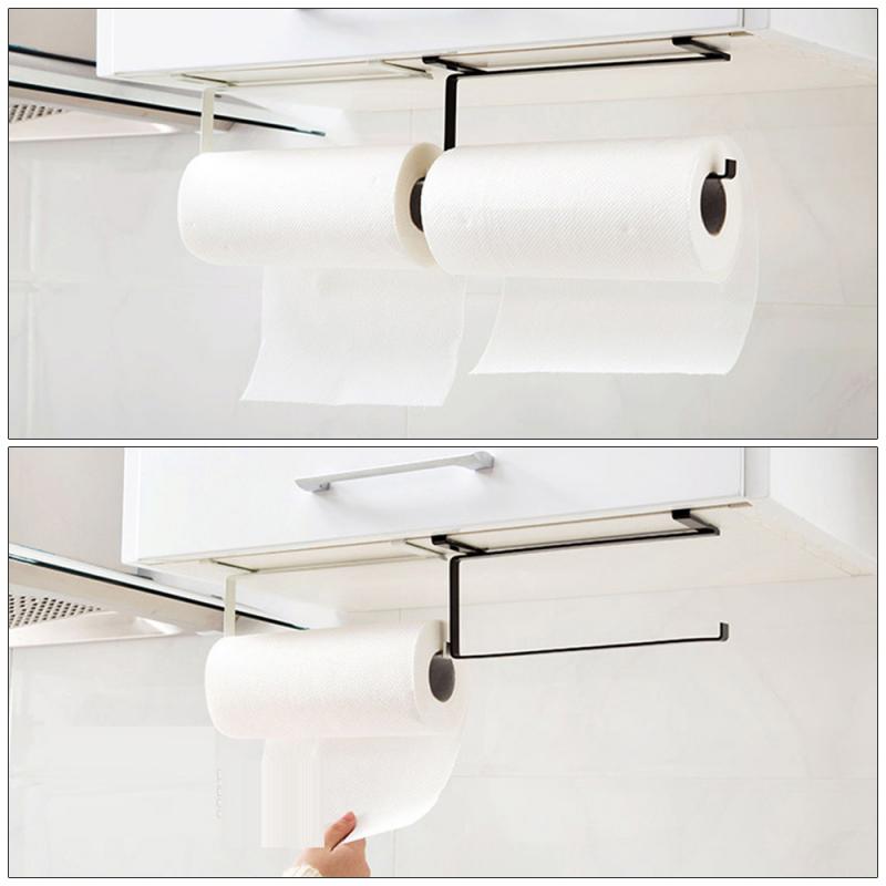 Keuken Tissue Houder Opknoping Badkamer Toiletrolhouder Papierrolhouder Handdoekenrek Keuken Toiletpapier Stand Handdoek Houder