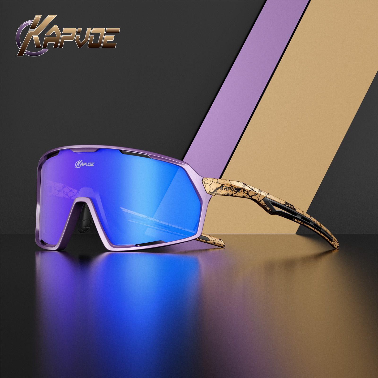 Kapvoe Fahrrad brille draussen Fahrrad brille uv40...  Grandado
