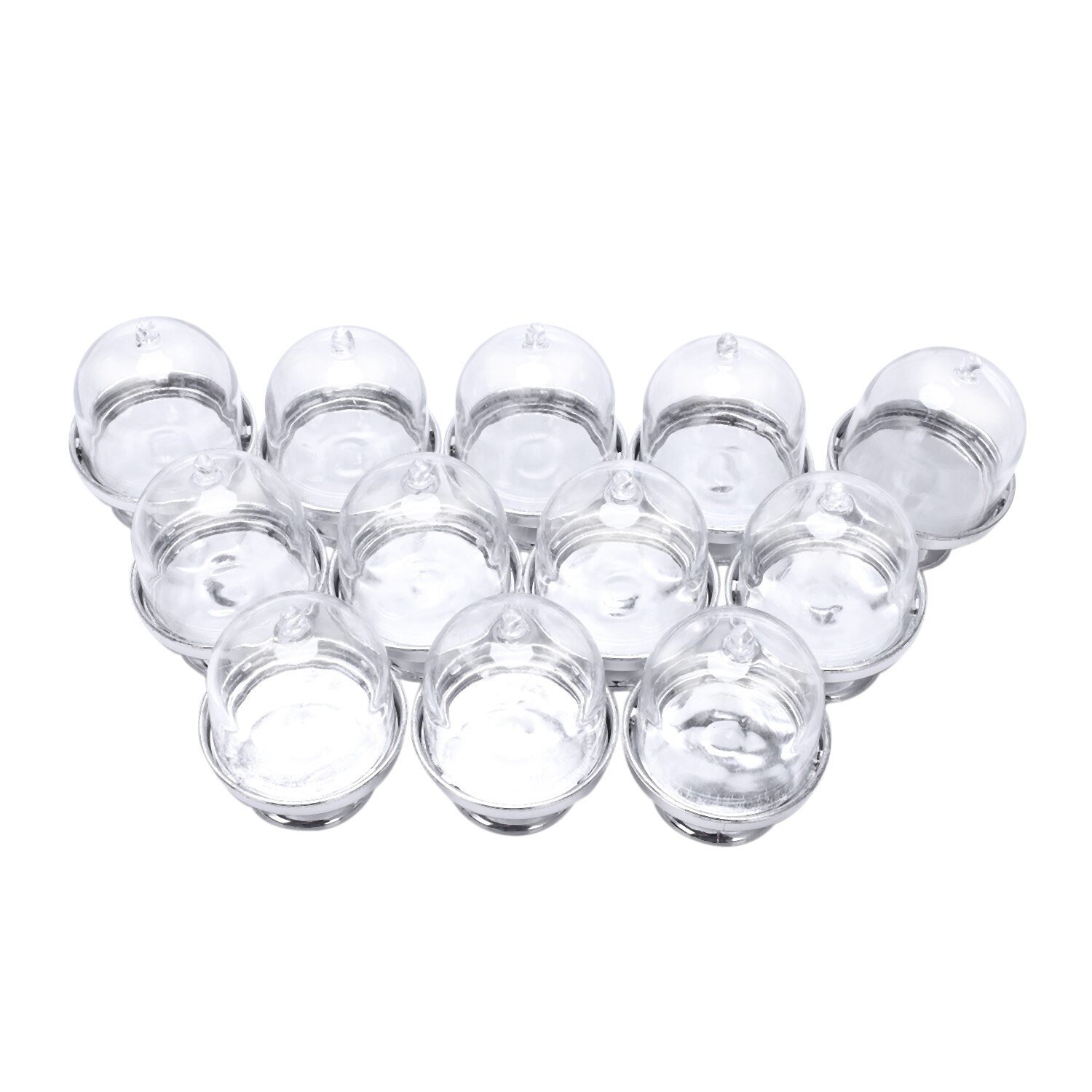 ELEG-12x Mini Cake Stand Cupcake box Wedding Party Plastic Candy Box