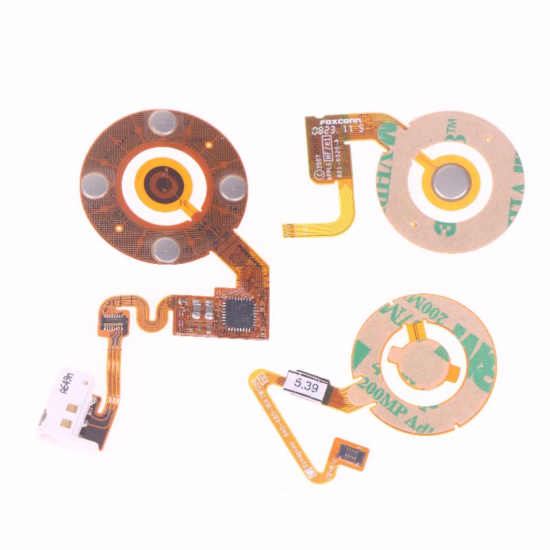 Roda de clique com fita de cabo flexível para IPod Nano 2 2o 3 3o 5 5o acessórios
