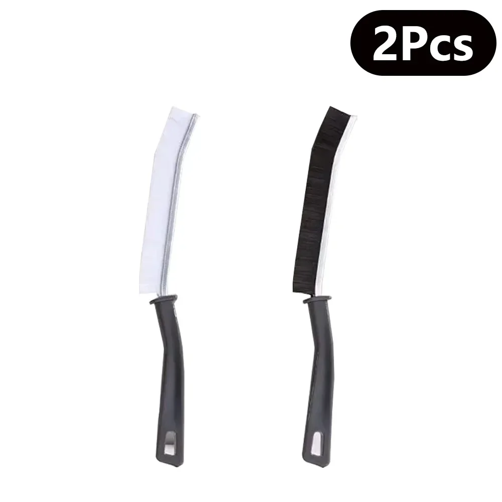Gap Cleaning Brush Hard-Bristled Crevice Cleaning Brush for Stiff Angled Bristles Tile Bathroom Kitchen Toilet Cleaning Tool: DARK GRAY