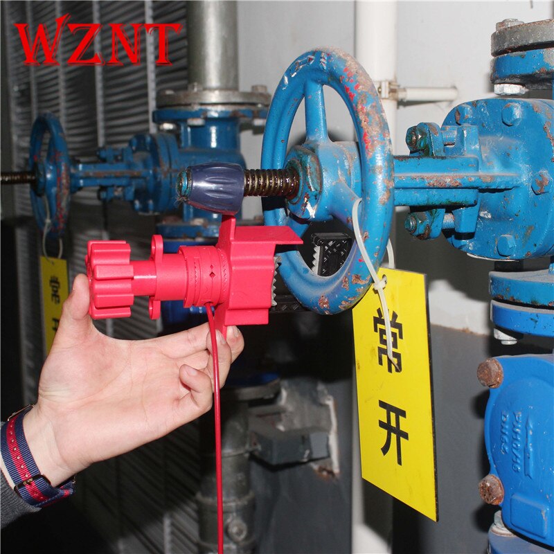 Universal Valve Lockout with Sheathed Cable,Valve Lock Lockout