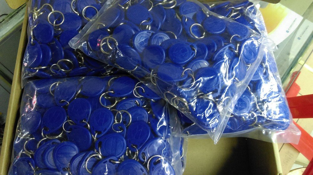 125 Khz RFID KEY frequency TK4100 EM4100 chip read-only ID key ID card ID abnormity entrance card 5pcs/lot