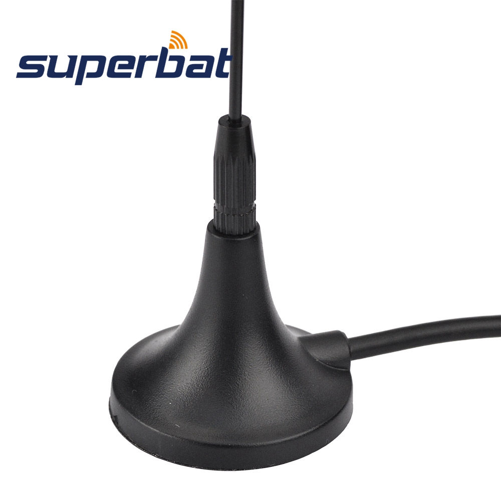 Superbat Magnetic Base Car Stereo Antenna Car FM AM Radio Antenna for Vehicle Truck SUV Truck RV Car Stereo Audio Radio Head Uni