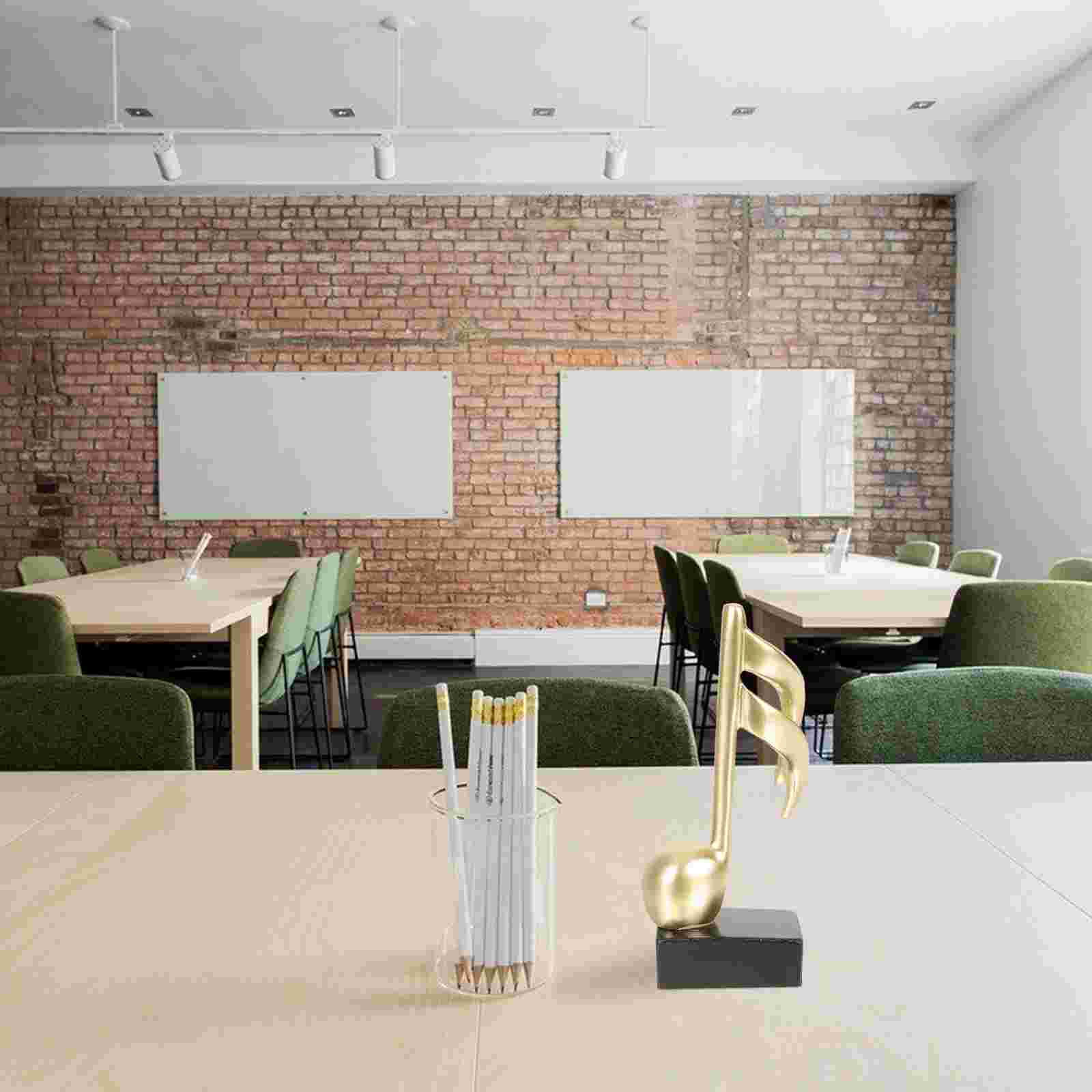 Trophy Competition Trophy Musical Note Shape Trophy Decor for Competition Desktop Decoration