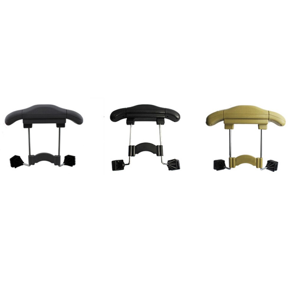 Auto Seat Hoofdsteun Hanger Kledingrek Mini Kleerhanger Voor Jas Suits Shirts (Beige): Black