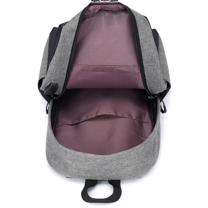 Laptop usb ryggsekk skolesekk ryggsekk anti-tyveri menn ryggsekk reise dagsekker menn fritid ryggsekk mochila kvinner gril