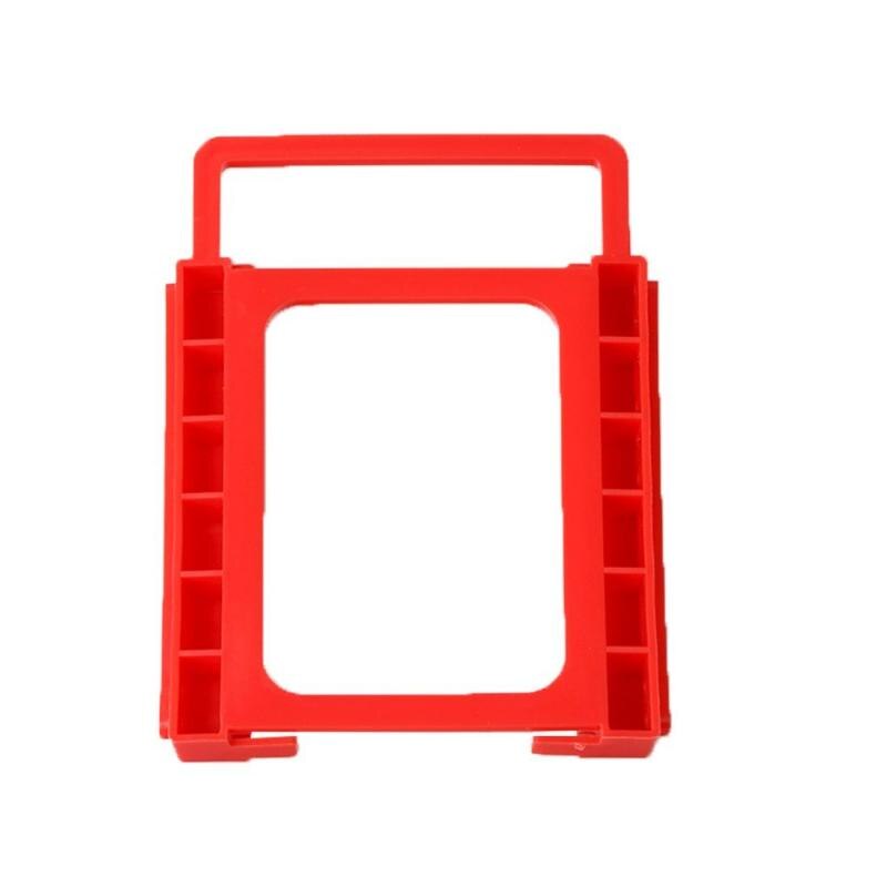 2.5 Tot 3.5Inch Hdd Hard Disk Stand Montagebeugel Adapter Dock Houder Plastics Rood Voor Notebook Pc Ssd Holder