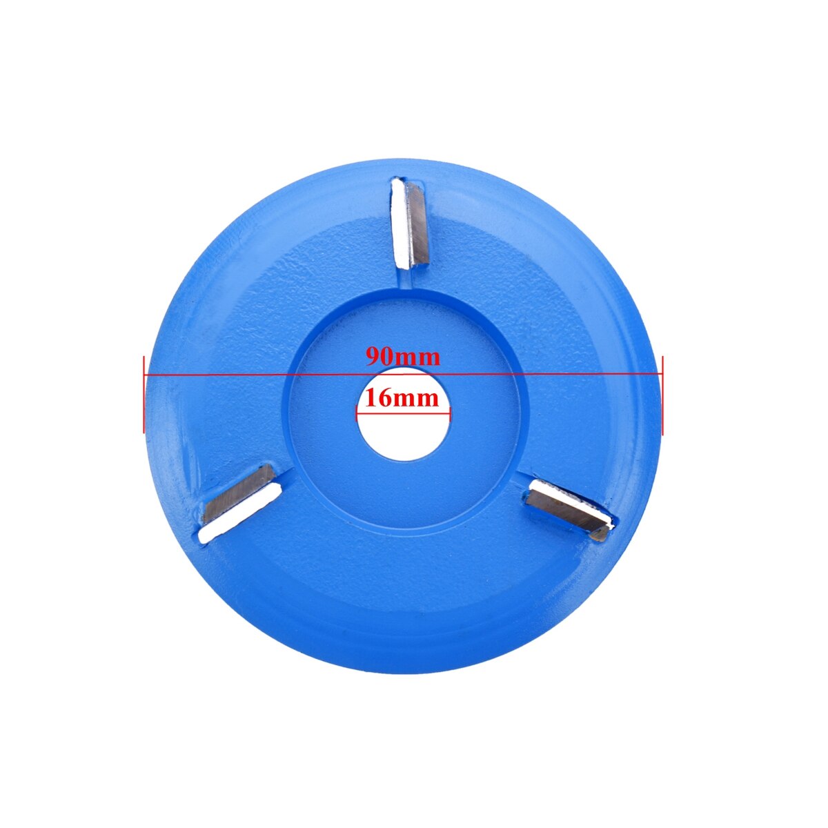 16mm Aperture Angle Grinder Woodworking Three-tooth Turbo Plane Wood Milling Cutter Carving Blade Digging Wood Carving Disc Tool: B