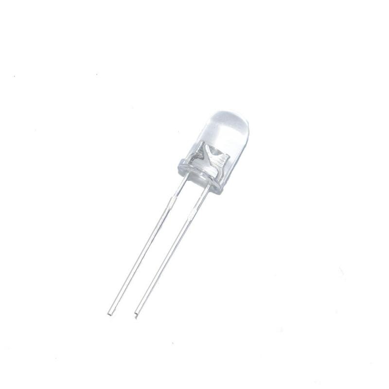 100pcs Bright Round White LED Emitting Diode Electronic Light Bulb 5mm