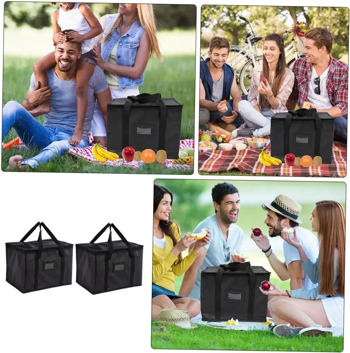 70L Extra Large Travel Lunch Bag Camping Cooler Box Picnic Bag Drink Ice Insulated Cooler Cool Bag Food Drink Storage