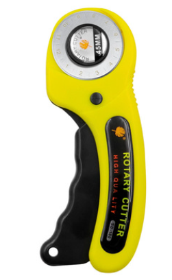 45 mm Lederhandwerk, Rollschneider, Lederschneidewerkzeug, Lederhandwerk, Stoff, kreisförmige Klinge, Messer, DIY, Patchwork, NäHenne, Quilten: Dunkelgrau