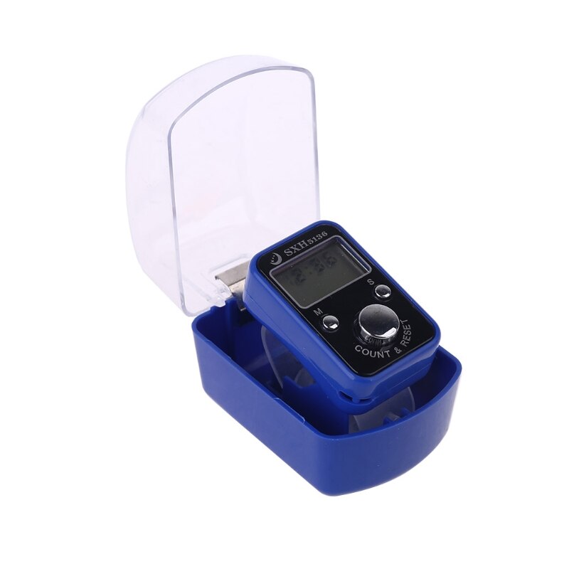 Contador electrónico Digital portátil de muñeca con pantalla de tiempo, reinicio Manual, descompresión, relajación, herramienta de dedo para meditación: BL