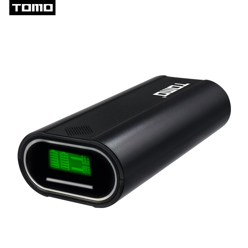 TOMO M2 DIY Power Bank - 2x 18650 Battery Charger - Dual USB Output - LCD Display