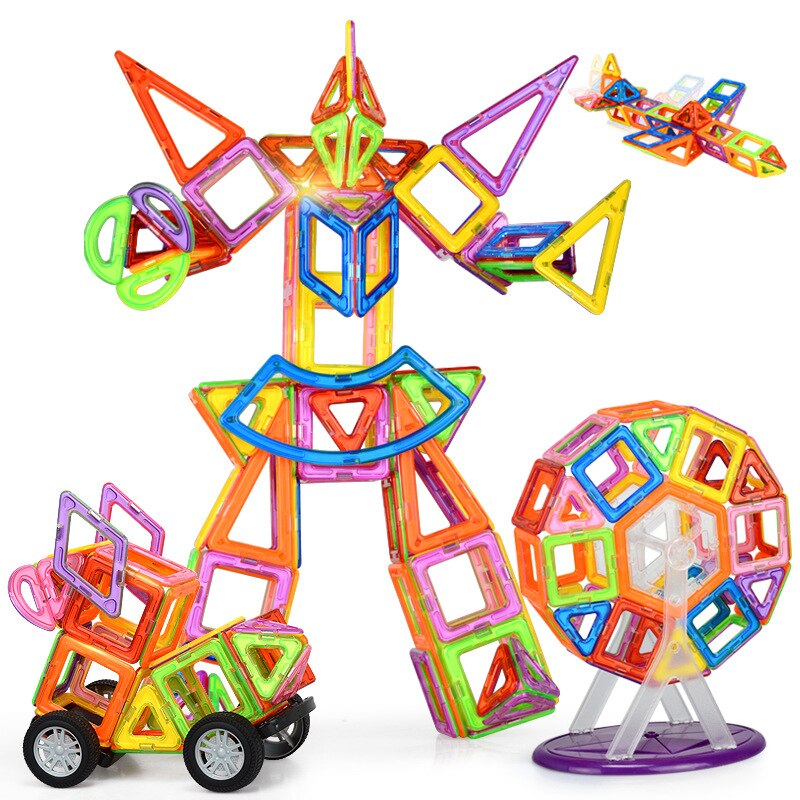 30-180 stks/set Mini Magneet Speelgoed Bouwstenen Magnetische Constructie DIY Educatief Blokken Speelgoed Spelletjes Voor kinderen