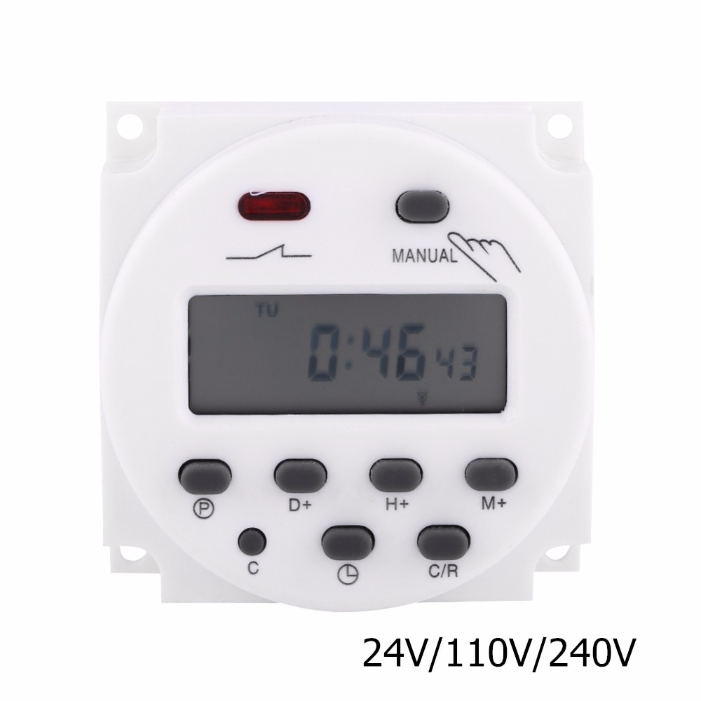 Cn101a Timer Switch Ac dc 24v 110v 220v Digital L Grandado