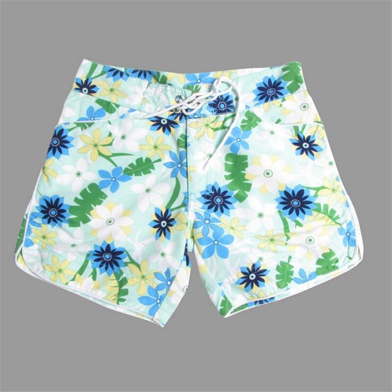 Outdoor Zomer Vrouwen Strand Shorts bloemen Quick Dry Bloemen Board Shorts dames strand kleding Spa