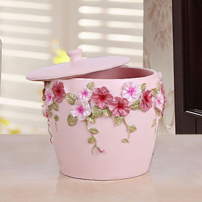 Juego de baño de cinco piezas, accesorios de lavado europeos, Kit de suministros de baño, conjunto de de boda, bandeja de baño, espejo de maquillaje, pañuelos: desktop storage box