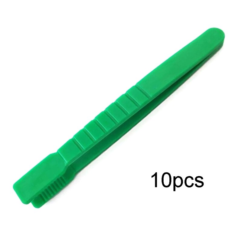 Pinces attrape insectes en plastique, 10 pièces, pincettes pour enfants, étude de la biologique