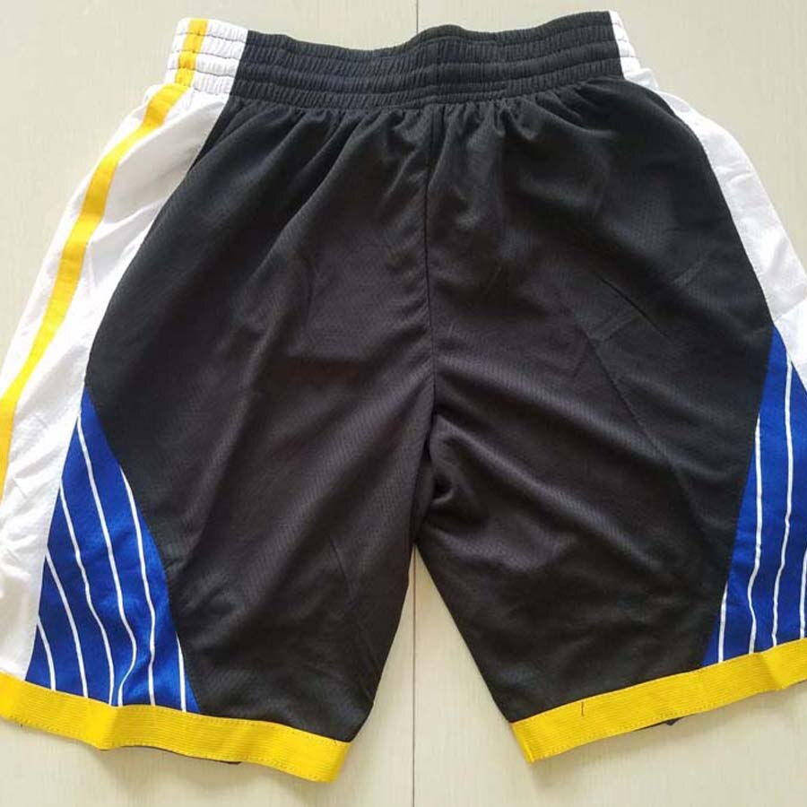 Men's America Basketball Golden State Movement Basket Shorts The embroidery: Black / XL