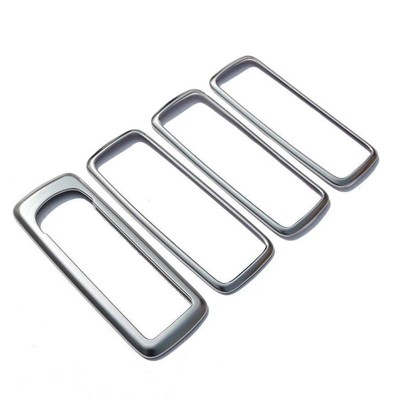 Chrome Car Door Window Switch Lift Button Cover Trim Frame for for Land Rover Discovery 4 LR4 Range Rover Sport L320 Accessories: 4 pcs