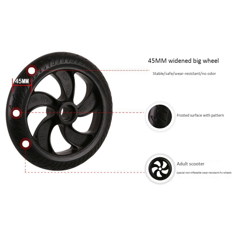 Replacement Rear Wheel Electric Scooter Rear Hub And Tires Spare Part Accessories For Kugoo S1 S2 S3