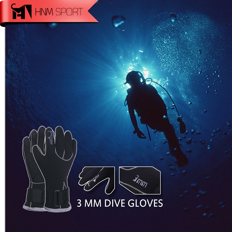 3mm neopren dykkerhandsker herre svømmehandsker til spearfishing holder varmen dykkerudstyr
