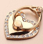 360 graus reutilizar suporte do telefone móvel anel de dedo suporte do telefone móvel smartphone suporte diamante para iphone huawei todo o telefone: N