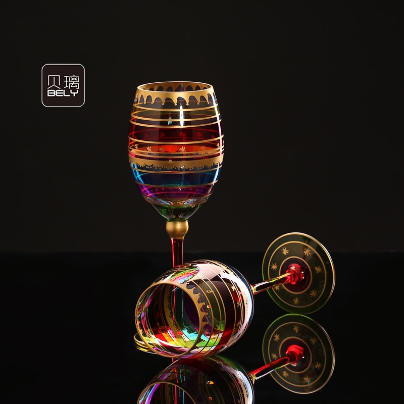Luxus Mumin Kaffee Whiskey Wein Glas Tasse Bahre Trinken Champagner Hochzeit Gläser Tee Tasse Wein Verres Gießen M93223 JJ60BLB
