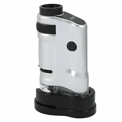 20X-40X Focal Length-Adjustable LED Microscope Magnifier Magnifying Glass