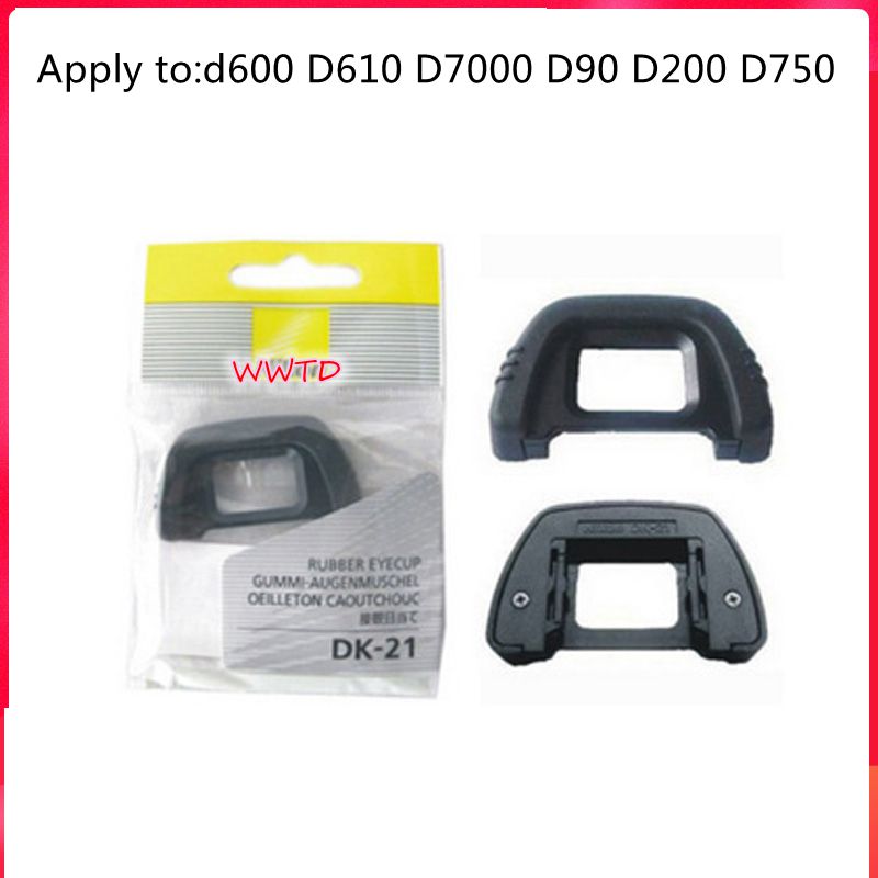 Genuine original Viewfinder Rubber Eyecup DK-21 DK21 for Nikon d600 D610 D200 D70S D7000 D90 D200 D80 D750 SLR