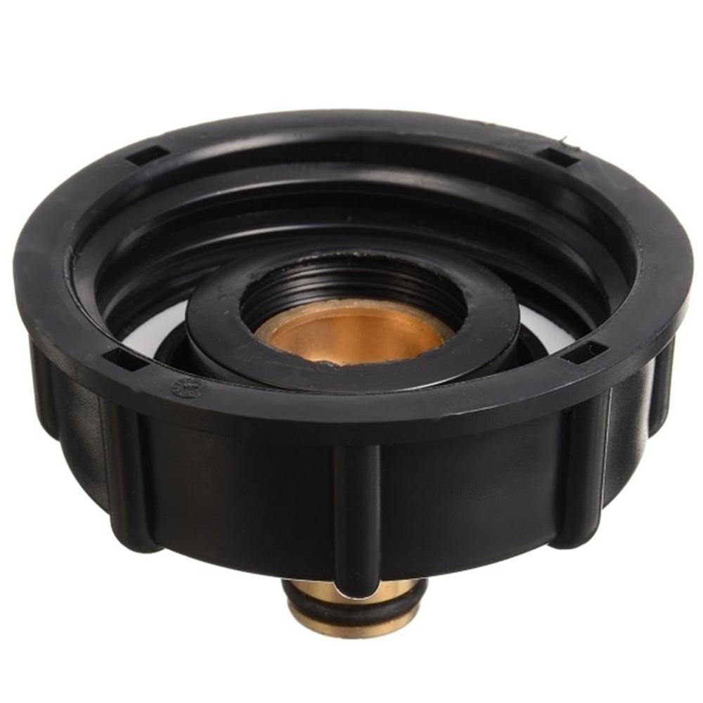 IBC Tank Adapter S60X6 3/4" Garden Hose Faucet Water Tank Hose Connector Tap Replacement Connector Fitting Valve Garden Supplies