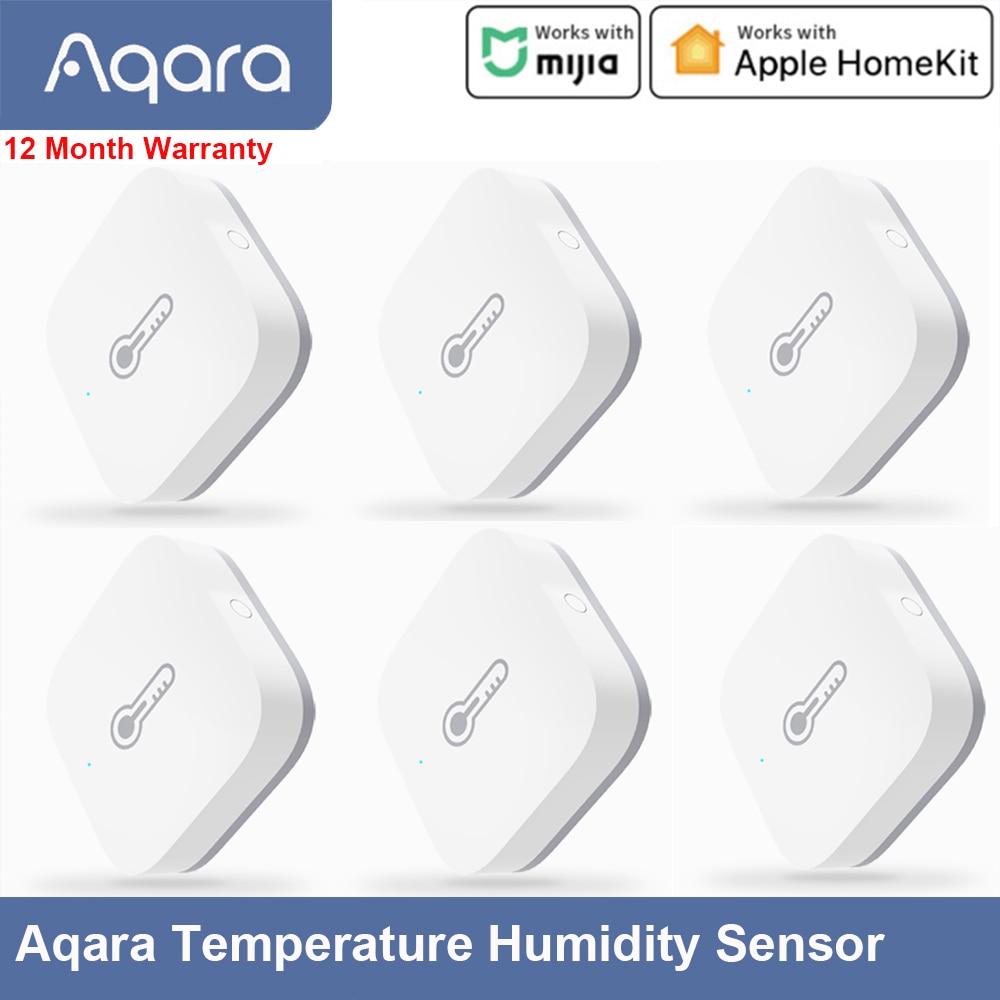 Aqara Temperature Humidity Sensor Air Pressure Detection ZigBee Wireless Connection Smart Home Work Mijia APP Apple HomeKit