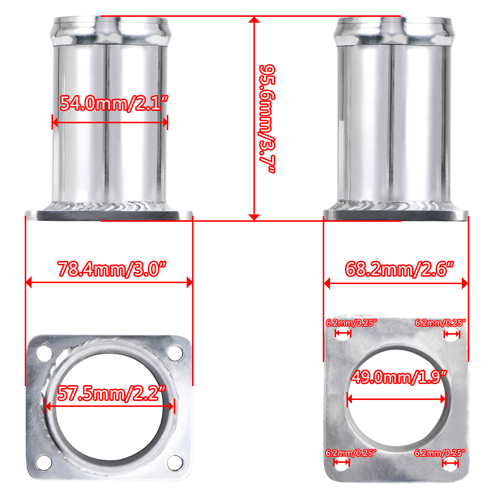 Aluminum EGR Removal Kit/EGR Delete Kit Blanking Bypass For BMW E46 318d 320d 330d 330xd 320cd 318td 320td EGR07