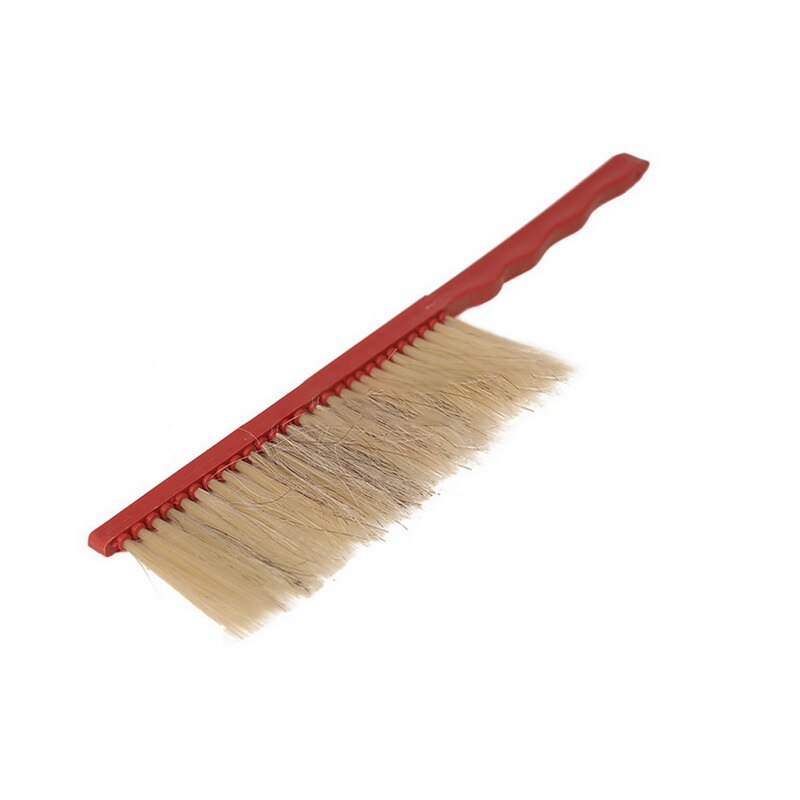 Cepillo para Miel de madera de Herramientas de apicultura, barrido de abejas, dos filas de pelo de cola de caballo, equipo de Apicultura: red