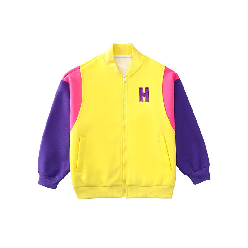 Chaqueta deportiva de para niña, ropa de béisbol para niño, abrigo activo escolar para adolescentes de 5 a 14 años, novedad de primavera