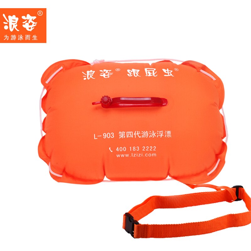 Dobbelt airbag tilhænger svømmepose l -903 fjerde generation svømning flyde drevpose svømningsudstyr: Default Title