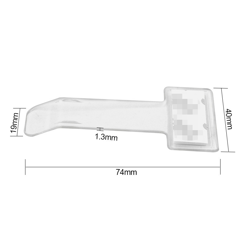 Clip Transparent pour billets de stationnement de voiture, porte-billet de stationnement pour véhicule automobile, Clip de fixation pour fenêtre de pare-brise et reçu