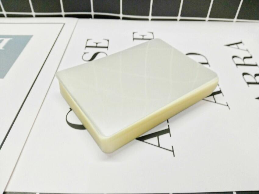 2R(67X97mm) 80MIC película de laminación para laminador tarjeta de certificación de 3 pulgadas Foto película 100 unids/pack