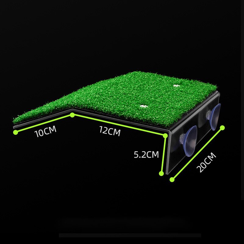 Kleine Schildpad Koesteren Platform Schildpad Ramp Reptiel Ladder Rusten Terras Aquarium Aquarium Voor Kleine Reptiel Kikker Terrapin: L