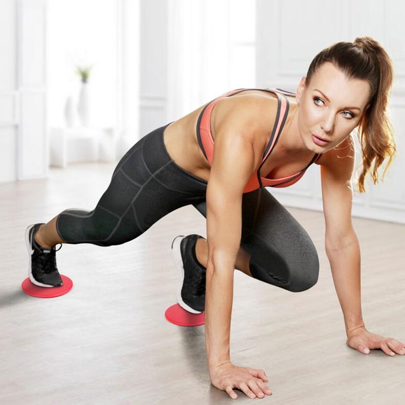 Pilates Sliding Sisc Yoga Abdominal Muscle Fitness Foot Sliding Disc Sest Line Hip Training Home Sports Sliding Board Pad