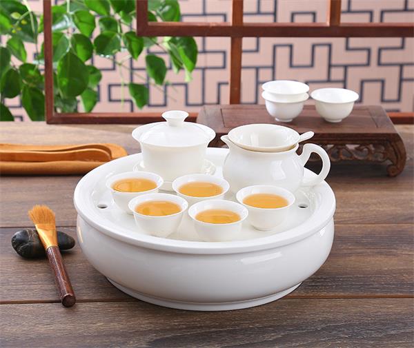 11 stk sæt, bone kina kung fu tepotte og kop og bakke sæt, porcelæn te ceremoni, vintage kinesisk tepotte, te sæt kinesisk: C