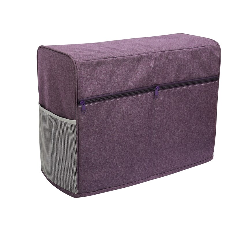 Sewing Machine Dust Cover, with Storage Pocket, Dust Cover, Suitable for Most Standard Singer and Brother Machines