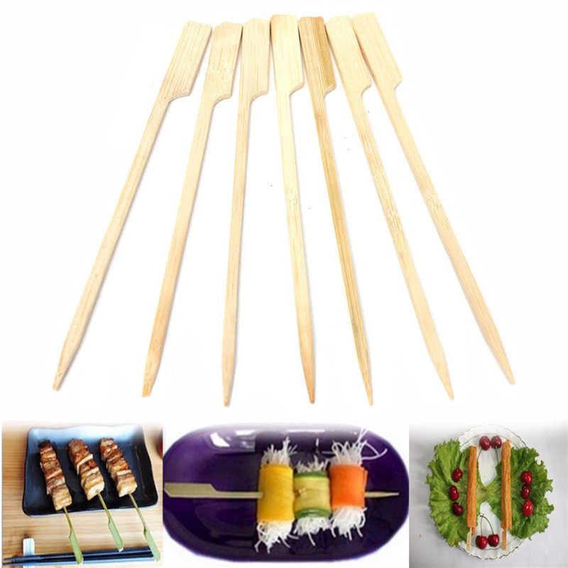 500 Count] Bamboe Knoop Picks 4.75 Inch Voorgerecht, Sandwich
