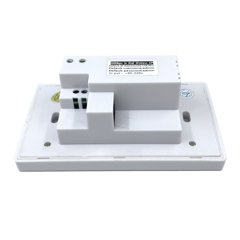 ANDDEAR White Wireless WiFi in Muur AP Hotel Kamers Wifi Cover Mini Wall-mount AP Router Access punt