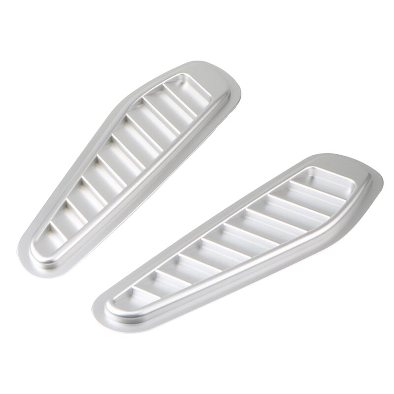 Fit Universal Car Air Flow Intake Cover Car Air Flow Intake Decorative Scoop Bonnet Vent Hood Cover Carbon Fiber Hood Style