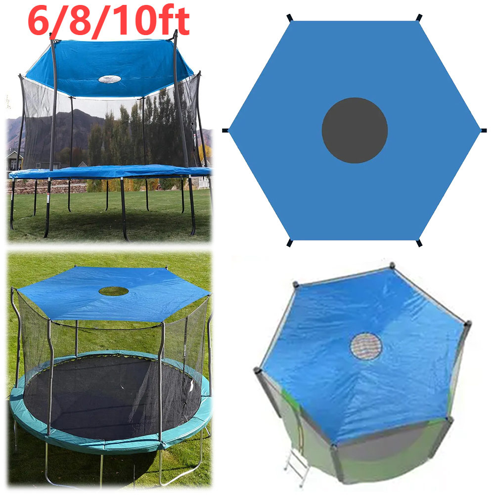 6/8/10ft trampoline covers, sunshades, trampolines, canopies, trampolines, sun protection, accessories for the backyard outdoor playground